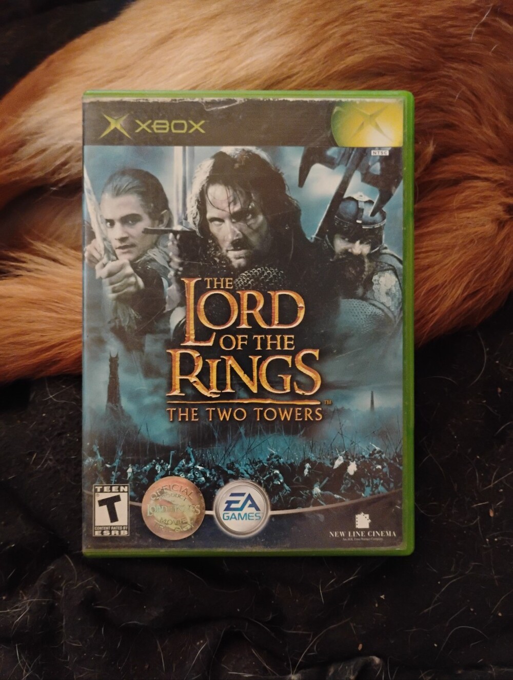 The Lord Of The Rings The Two Towers Game Disc And Case Microsoft Xbox